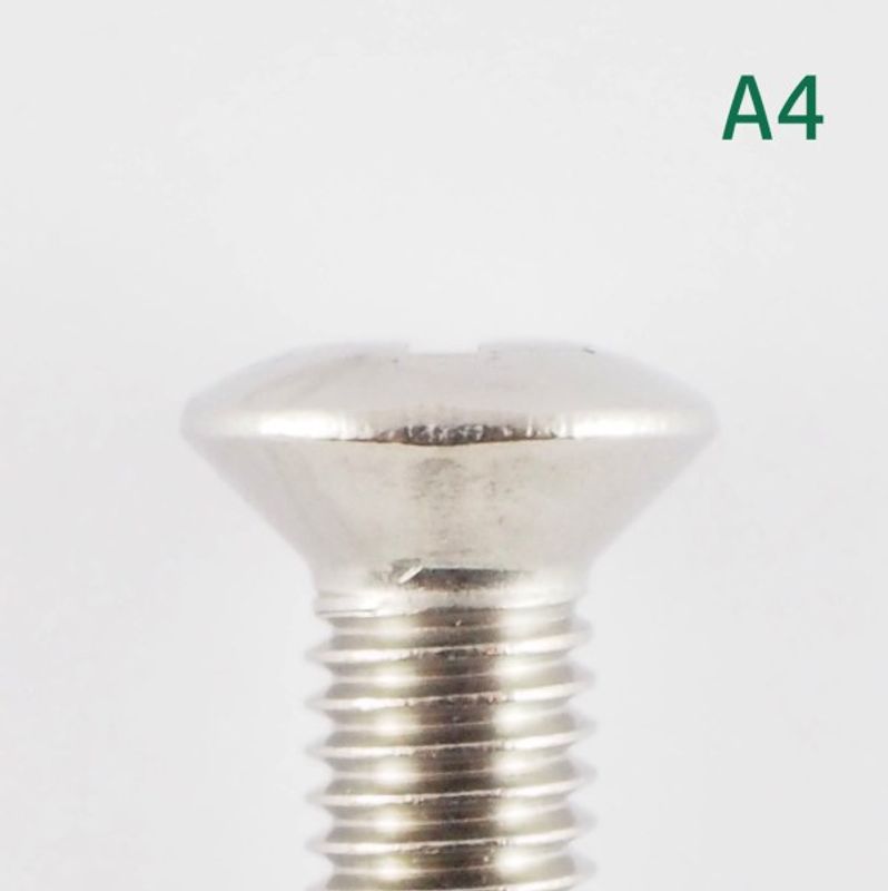 M5x50 Maskinskrue 10 stk Linsehode Syrefast A4